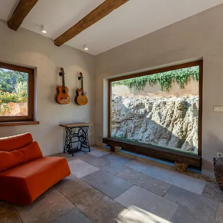 בית נופש My Dalmatia - Authentic Fisola With Private Infinity Pool And Sea View Svirce